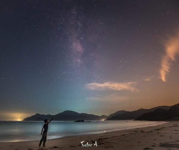 分享 拍攝銀河攻略 一 22年香港地點 北半球銀河位置 最佳時間