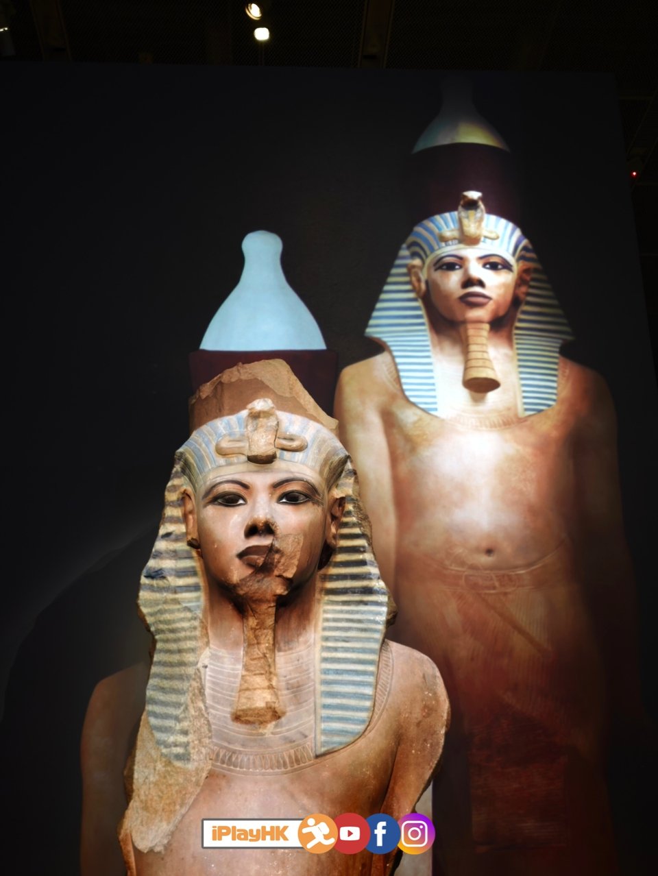 圖坦卡門巨像-香港古埃及展